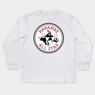 converse all star Kids Long Sleeve T-Shirt